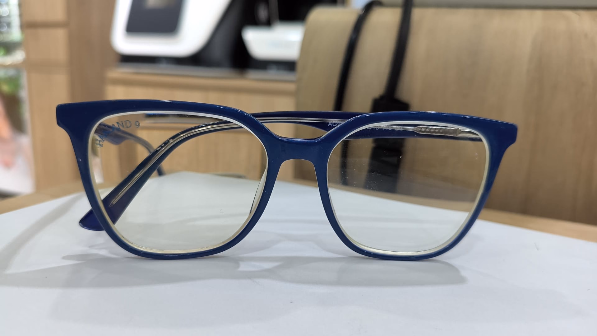 Make your spectacles truly yours with our complimentary laser lens engraving